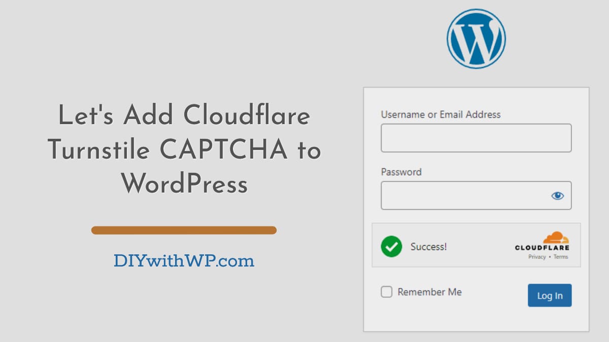 Cloudflare Turnstile in WordPress